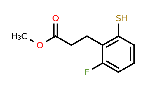 1806627-14-4 | Methyl 2-fluoro-6-mercaptophenylpropanoate