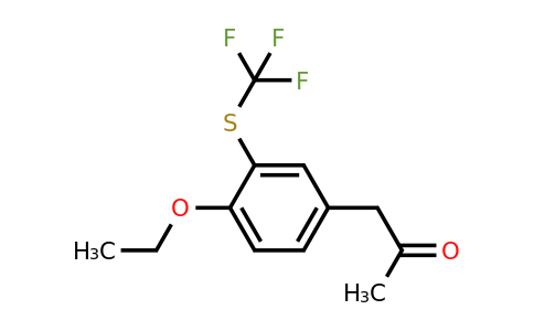 1806627-32-6 | 1-(4-Ethoxy-3-(trifluoromethylthio)phenyl)propan-2-one