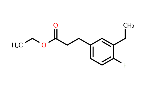 1806628-13-6 | Ethyl 3-ethyl-4-fluorophenylpropanoate