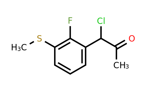 1806628-59-0 | 1-Chloro-1-(2-fluoro-3-(methylthio)phenyl)propan-2-one