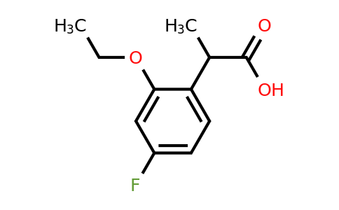 1806628-77-2 | 2-Ethoxy-4-fluorophenylpropanoic acid