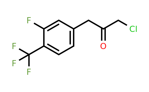 1806629-55-9 | 1-Chloro-3-(3-fluoro-4-(trifluoromethyl)phenyl)propan-2-one
