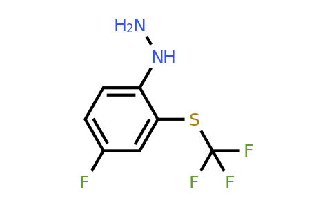 1806629-60-6 | 1-(4-Fluoro-2-(trifluoromethylthio)phenyl)hydrazine