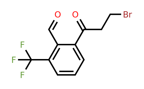 1806630-03-4 | 2-(3-Bromopropanoyl)-6-(trifluoromethyl)benzaldehyde