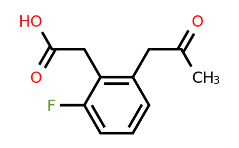 1806631-02-6 | 2-Fluoro-6-(2-oxopropyl)phenylacetic acid