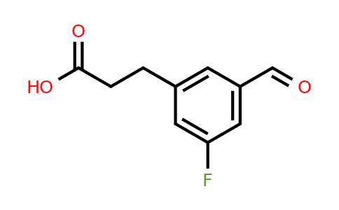 1806631-06-0 | 3-Fluoro-5-formylphenylpropanoic acid