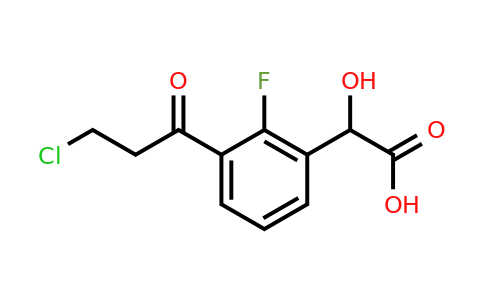 1806631-51-5 | 3-(3-Chloropropanoyl)-2-fluoromandelic acid