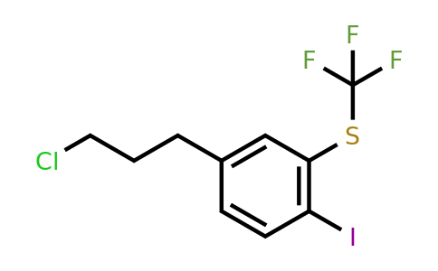 1806634-87-6 | 1-(3-Chloropropyl)-4-iodo-3-(trifluoromethylthio)benzene