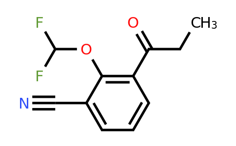 1806637-02-4 | 2-(Difluoromethoxy)-3-propionylbenzonitrile