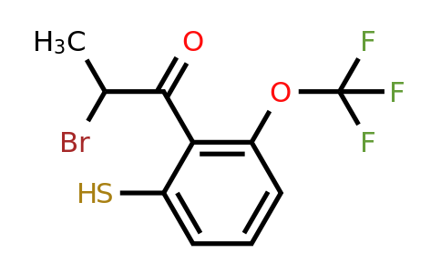 1806637-46-6 | 2-(2-Bromopropanoyl)-3-(trifluoromethoxy)thiophenol