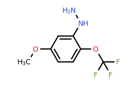 1806637-51-3 | 3-Hydrazinyl-4-(trifluoromethoxy)anisole