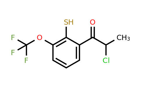 1806637-52-4 | 2-(2-Chloropropanoyl)-6-(trifluoromethoxy)thiophenol