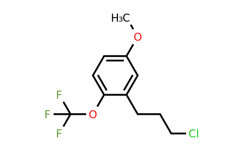 1806637-64-8 | 3-(3-Chloropropyl)-4-(trifluoromethoxy)anisole