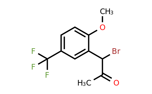 1806637-76-2 | 2-(1-Bromo-2-oxopropyl)-4-(trifluoromethyl)anisole