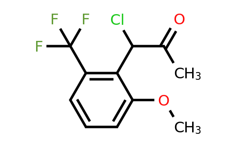 1806637-83-1 | 2-(1-Chloro-2-oxopropyl)-3-(trifluoromethyl)anisole