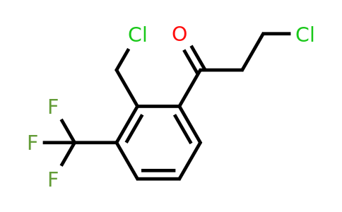 1806637-87-5 | 3-Chloro-1-(2-(chloromethyl)-3-(trifluoromethyl)phenyl)propan-1-one