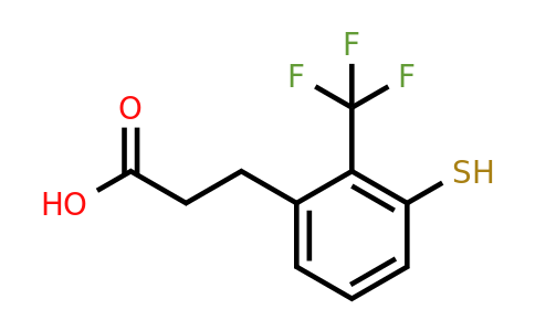 1806638-05-0 | 3-(3-Mercapto-2-(trifluoromethyl)phenyl)propanoic acid
