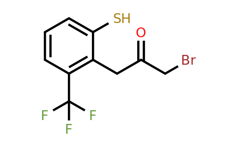 1806638-26-5 | 2-(3-Bromo-2-oxopropyl)-3-(trifluoromethyl)thiophenol