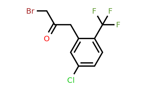 1806638-29-8 | 1-Bromo-3-(5-chloro-2-(trifluoromethyl)phenyl)propan-2-one