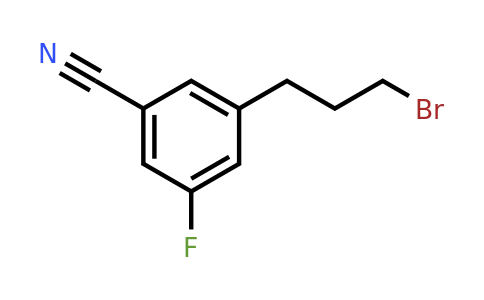 1806638-57-2 | 3-(3-Bromopropyl)-5-fluorobenzonitrile