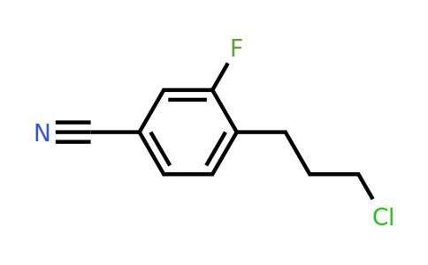 1806638-64-1 | 4-(3-Chloropropyl)-3-fluorobenzonitrile