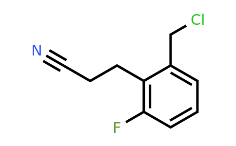 1806639-02-0 | 2-(Chloromethyl)-6-fluorophenylpropanenitrile