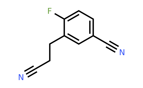 1806641-48-4 | 5-Cyano-2-fluorophenylpropanenitrile