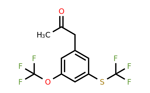 1806644-52-9 | 1-(3-(Trifluoromethoxy)-5-(trifluoromethylthio)phenyl)propan-2-one