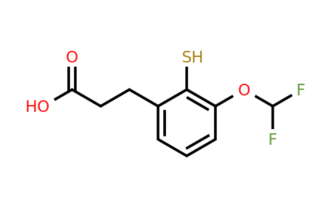 1806645-73-7 | 3-(Difluoromethoxy)-2-mercaptophenylpropanoic acid