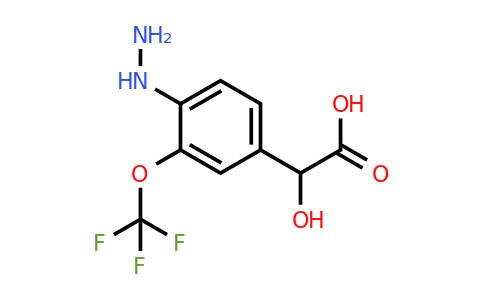 1806645-86-2 | 4-Hydrazinyl-3-(trifluoromethoxy)mandelic acid