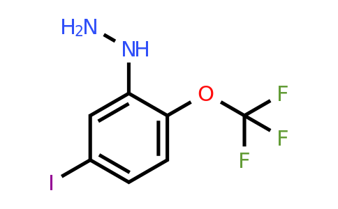 1806645-90-8 | 1-(5-Iodo-2-(trifluoromethoxy)phenyl)hydrazine