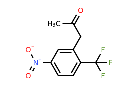 1806646-13-8 | 1-(5-Nitro-2-(trifluoromethyl)phenyl)propan-2-one