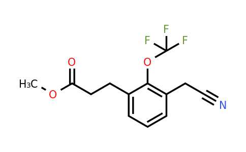 1806646-54-7 | Methyl 3-(3-(cyanomethyl)-2-(trifluoromethoxy)phenyl)propanoate