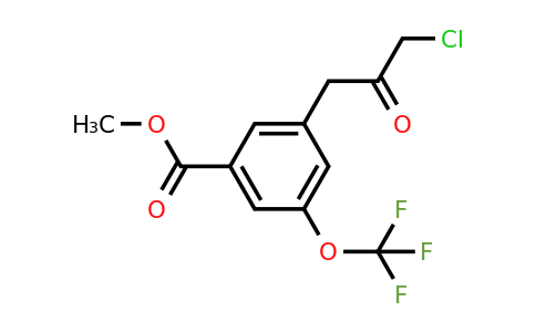1806646-71-8 | Methyl 3-(3-chloro-2-oxopropyl)-5-(trifluoromethoxy)benzoate
