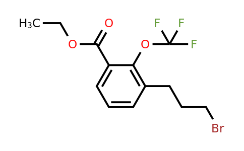 1806647-05-1 | Ethyl 3-(3-bromopropyl)-2-(trifluoromethoxy)benzoate