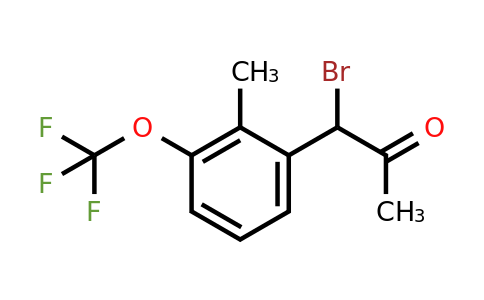 1806647-26-6 | 2-(1-Bromo-2-oxopropyl)-6-(trifluoromethoxy)toluene