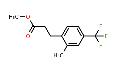 1806647-63-1 | Methyl 3-(2-methyl-4-(trifluoromethyl)phenyl)propanoate