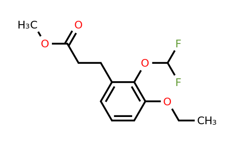 1806649-02-4 | Methyl 2-(difluoromethoxy)-3-ethoxyphenylpropanoate