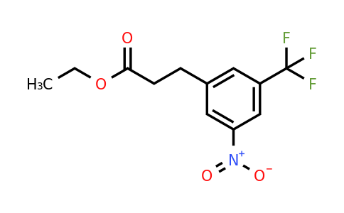 1806649-65-9 | Ethyl 3-(3-nitro-5-(trifluoromethyl)phenyl)propanoate