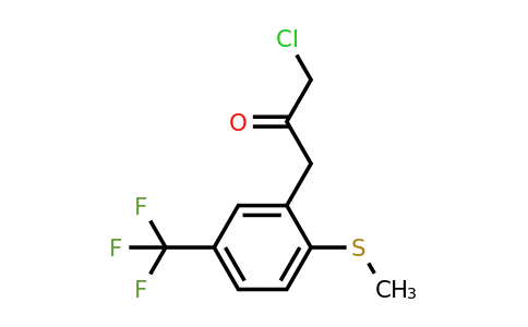 1806649-72-8 | 1-Chloro-3-(2-(methylthio)-5-(trifluoromethyl)phenyl)propan-2-one