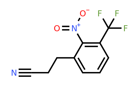 1806649-74-0 | 3-(2-Nitro-3-(trifluoromethyl)phenyl)propanenitrile