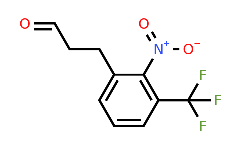1806649-98-8 | 3-(2-Nitro-3-(trifluoromethyl)phenyl)propanal