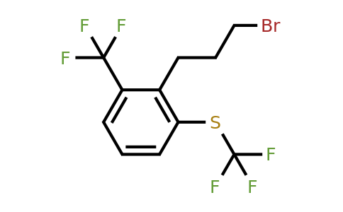1806650-45-2 | 2-(3-Bromopropyl)-3-(trifluoromethylthio)benzotrifluoride