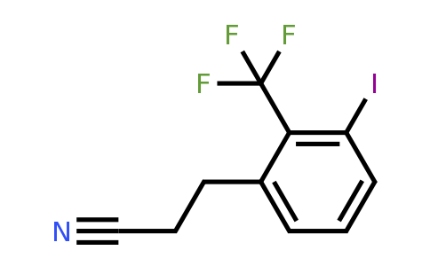 1806651-26-2 | 3-(3-Iodo-2-(trifluoromethyl)phenyl)propanenitrile