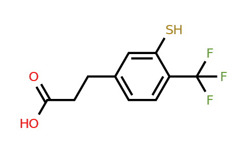 1806651-90-0 | 3-(3-Mercapto-4-(trifluoromethyl)phenyl)propanoic acid