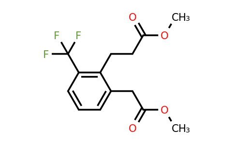 1806652-07-2 | Methyl 2-(3-methoxy-3-oxopropyl)-3-(trifluoromethyl)phenylacetate