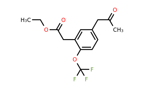 1806652-89-0 | Ethyl 5-(2-oxopropyl)-2-(trifluoromethoxy)phenylacetate