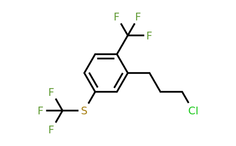 1806653-42-8 | 2-(3-Chloropropyl)-4-(trifluoromethylthio)benzotrifluoride