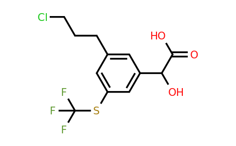 1806655-31-1 | 3-(3-Chloropropyl)-5-(trifluoromethylthio)mandelic acid