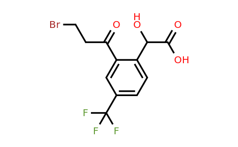 1806656-51-8 | 2-(3-Bromopropanoyl)-4-(trifluoromethyl)mandelic acid